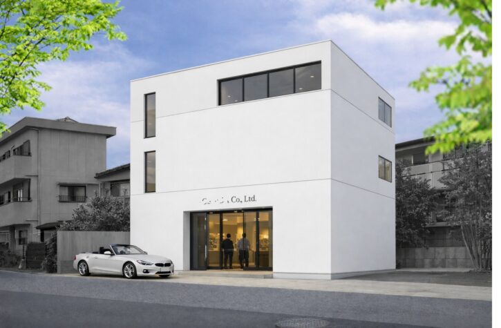 事務所計画のパース